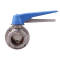 Stainless steel manual butterfly valve