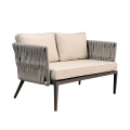 Outdoor Lounging Sofas With Detachable Cloth Cover