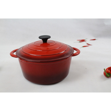 Oval Enameled Cast Iron Casserole