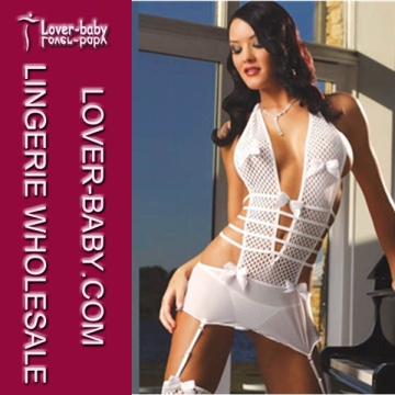 Fishnet Teddy Suit Sexy Underwear (L2146-1)