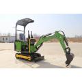 Home use mini excavator with rubber track