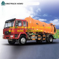 HOWO 4x2 10000liter Sewage Suction Truck