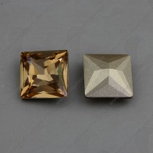 Quadratische Phantasie Strass Steinen Perlen für Kristall Schmuck