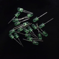 5mm Diffused Green LED 17mm Short-Pin 530nm LED