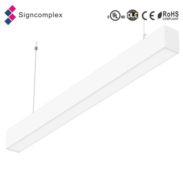 Single Run Various Installation 20W 40W 50W Linear Suspended LED Light