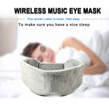 Беспроводные наушники с маской для сна с функцией громкой связи