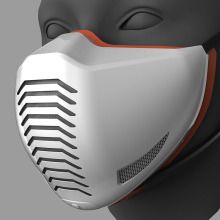 Respiradores reutilizables y máscaras de respirador Diseño industrial