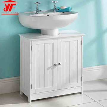 Wood Modern Knock Down Bathroom Vanity Cabinet