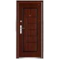 Steel Security Door With Wood Armored