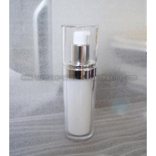 50ml Clear Slanting Round Acrylic Toner Bottle Cosmetic Bot