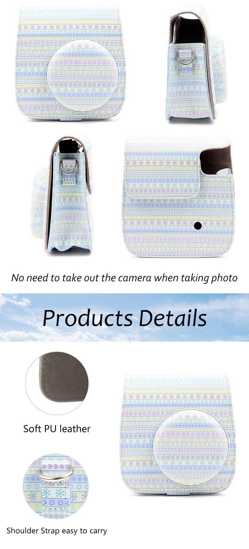 Weather Symbol Instax Mini 9 Case