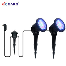 Sensor de foto RGB Pond Garden Spotlight LED Lamp