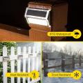 30 Led Stainless Steel Solar Fence Light