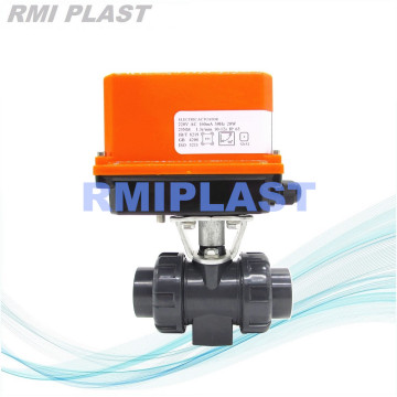 PPH Ball Valve Electric ACTUADO 220V CA