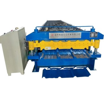 Double Layer Roof Forming Rolling Machine In Building