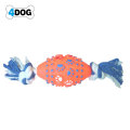 Squeaky Dog Toys with Rope