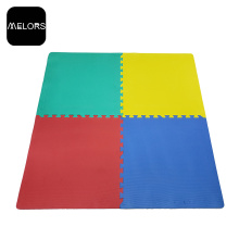 Color liso, no tóxico, Gym EVA Flooring Puzzle Mats