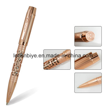 Stylo numérique de luxe CNC, stylo personnalisé à logo creux (LT-C809)