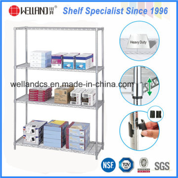 NSF Chrome Wire Shelving Rack for Office Metal Furniture