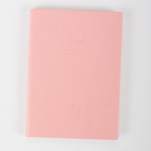 Carnet de notes corticale rose