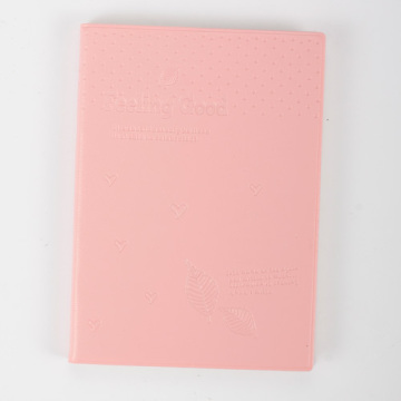 Carnet de notes corticale rose