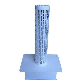 Hvac duct photocatalyst air cleaner uvc