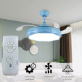 42Inch Crystal 3 Retractable Blades LED Ceiling Fans