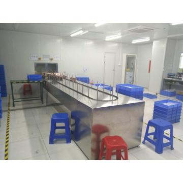 Plastic Conveyorised UV Varnish Spray Painting Line