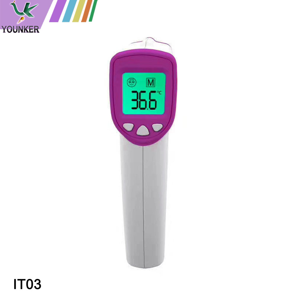 Led Display Body Forehead Thermometer