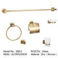 China supplier Antique Brass Wall Mounted Bathroom Accessories Set