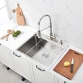 SUS#304 Stainless Steel Hand Made Kitchen Sink