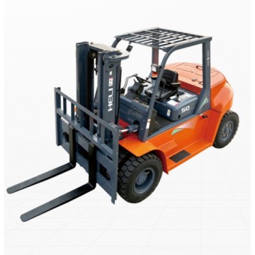 5tons capacity diesel forklift 1220mm fork length CPCD50