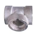 304/316 Stainless Steel Pipe Fitting Screwed Equal Tee