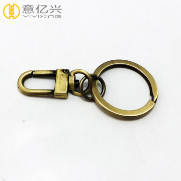 Metall Swivel Karabinerhaken Keychain mit Schlüsselring