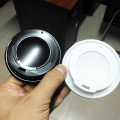 Disposable Paper Cup With Black Lid Coffee Cups