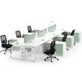 4 person office furniture workstation office desk frame