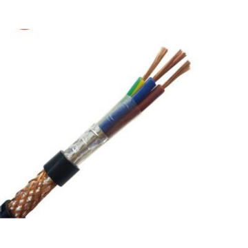 Braided shielded control cable