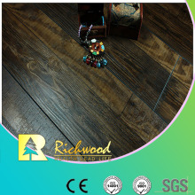 Piso laminado absorbente de sonidos Hickory de 12.3 mm hecho a mano