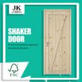 JHK-SK07 Southern Yellow Painting Pine Wood Doors For Sale