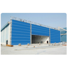 PVC Fabric Lifting Rolling Folding Up Garage Door