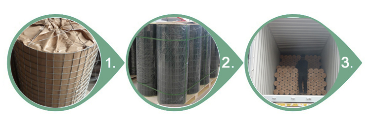 Green Welded Wire Mesh packing