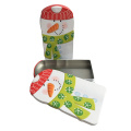 Snowman Shape Tin Box Packaging Wholesale Promotion Gift Christmas