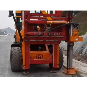 Screw Highway Guardrail drilling all-in-one machine