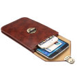 Waterproof PU Leather Phone Pouch Belt Tool Case