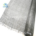 Abrasion resistant high strength carbon fiber mesh materials