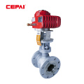 Electric Stainless Steel V-shaped Ball Valve