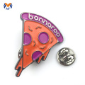 Badge d&#39;épingle à revers à émail doux à pizza bon marché