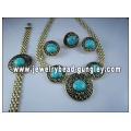 Ensemble de bijoux turquoise