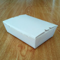 Бумажная коробка для обедов авиакомпании