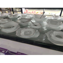 New Design Restaurant Used Ceramic Dinnerware Set